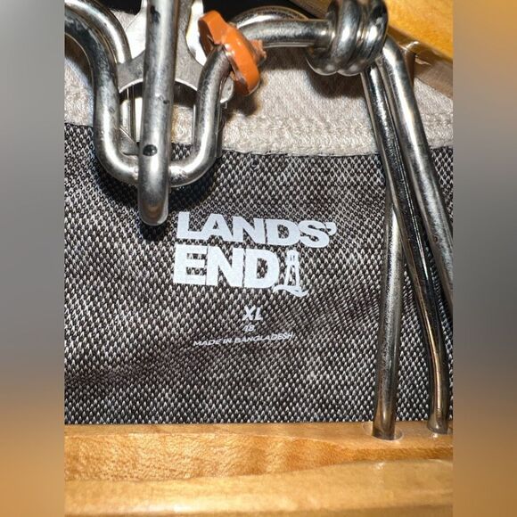 Land’s End Long Sleeve Academia Knit Preppy Jacquard Sweatshirt Top Size XL NWOT - Picture 9 of 9